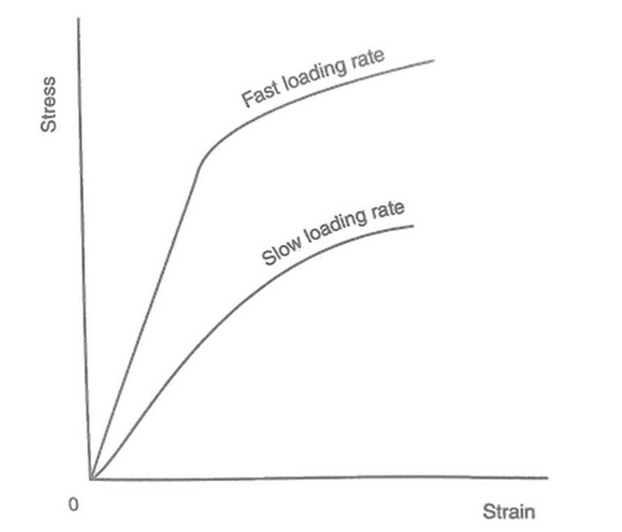 Strain-rate dependence