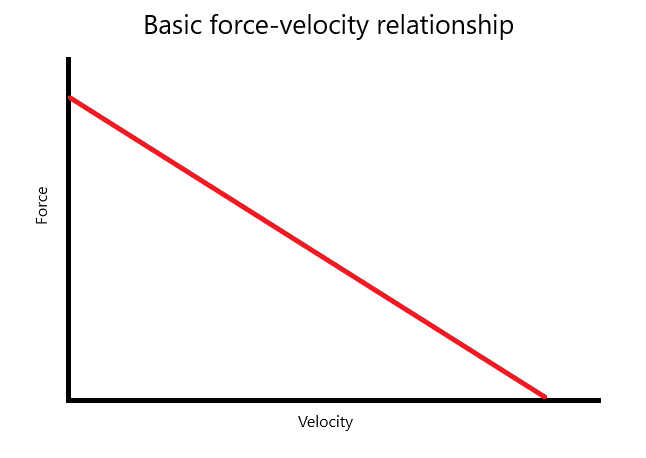 basic force-velocity relationship